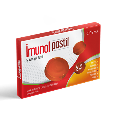 Orzax Ocean İmunol Pastil 12 Pastil