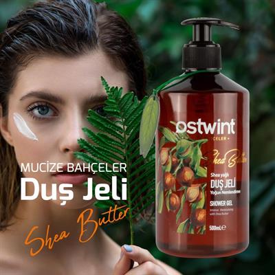 Ostwint Mucize Bahçe Duş Jeli Shea Butter 500 ml