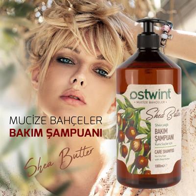 Ostwint Mucize Bahçe Tuzsuz Şampuan Shea Butter 1000 ml