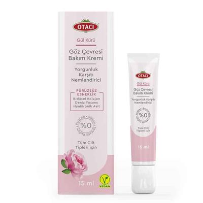 Otacı Gül Kürü Göz Çevresi Bakım Kremi Tüm Ciltler İçin 15 Ml