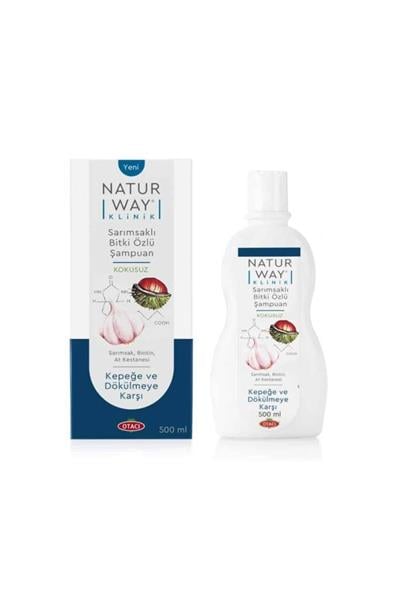 Otacı Naturway Klinik Sarımsaklı Şampuan 500 ml Kokusuz