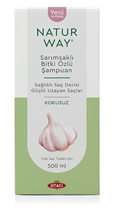 Otacı Naturway Sarımsak Şampuanı Kokusuz 500 ml