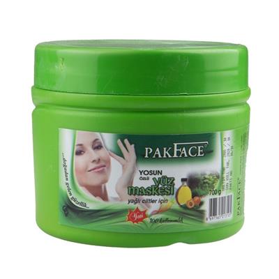 Pakface Yosun Özlü Kil Maskesi 700 Ml 100 Kullanımlık