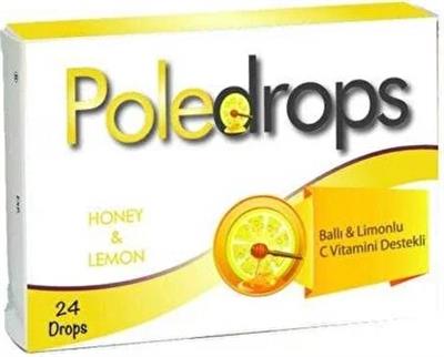 Poledrops Ballı Limonlu Pastil 24 Adet