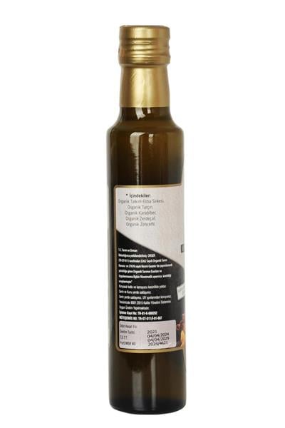 Ralila Immun Apteka Organik Elma Sirkesi Zencefil ve Zerdeçallı 250 ml