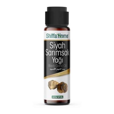 Shiffa Home Siyah Sarımsak Yağı 30 ml Aksu Vital
