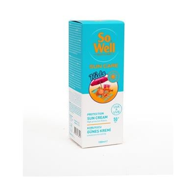 So Well Kids Koruyucu Güneş Kremi SPF 50+ 100 ml