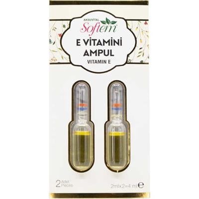 Softem E Vitamini Ampül 2 Adet 2 ml