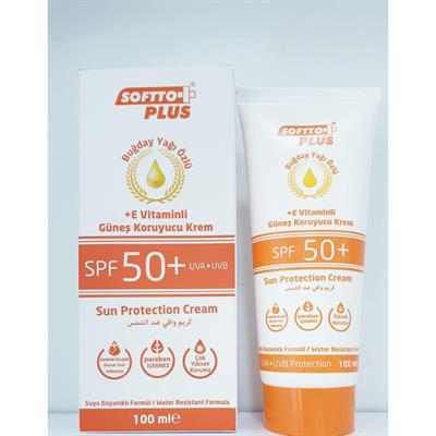Softto Plus Buğday Özlü Güneş Kremi SPF 50 100 ml