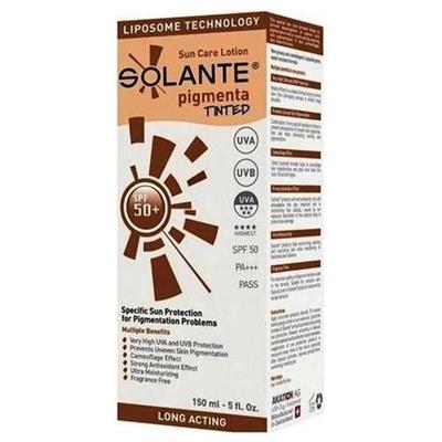 Solante Pigmenta Tinted Güneş Koruyucu Losyon Spf 50+ 150 ml