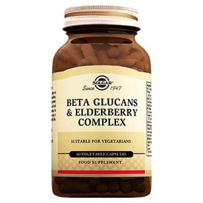 Solgar Beta Glucans Elderberry Complex 60 Kapsül
