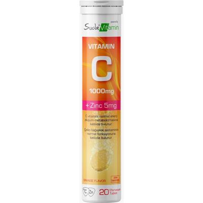 Suda Vitamin C Orange 15 Efervesan Tablet