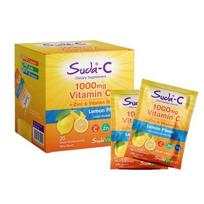 Suda Vitamin Suda-C Lemon 20 Şase