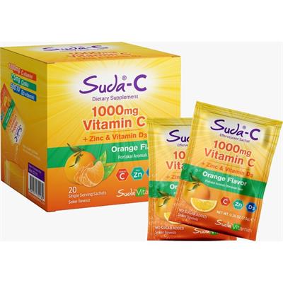 Suda Vitamin Suda-C Orange 20 Şase