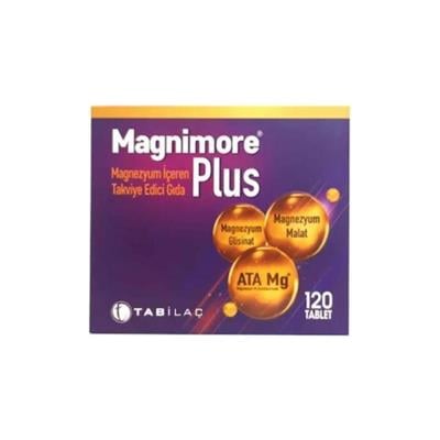 Tab İlaç Magnimore Plus 120 Tablet
