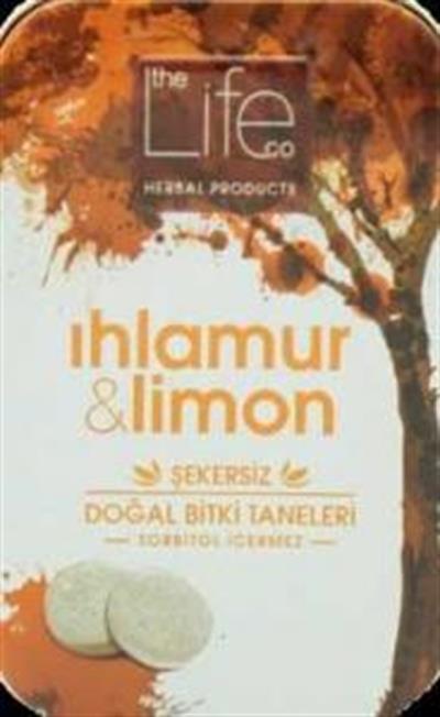 The LifeCo Bitkisel Drops Ihlamur Limon 20 adet