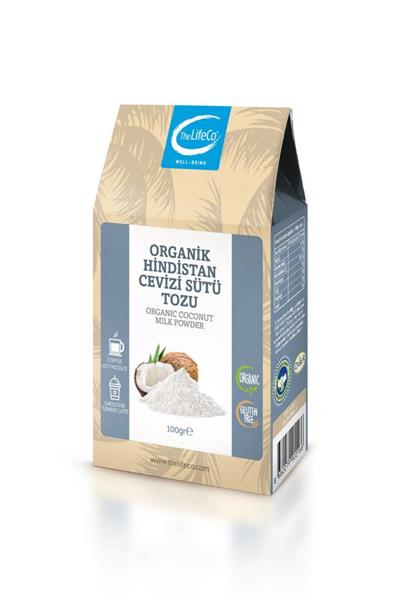 The LifeCo Organik Hindistan Cevizi Sütü Tozu 100 gr