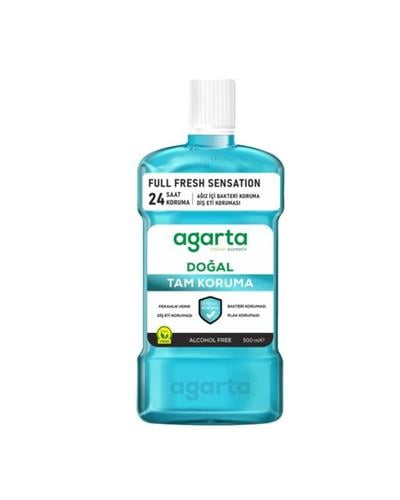 Agarta Ağız Bakım Suyu Tam Koruma Alkolsüz 500 Ml