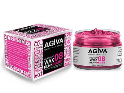 Agiva Renkli Color Wax 120 Gr 08 Pembe