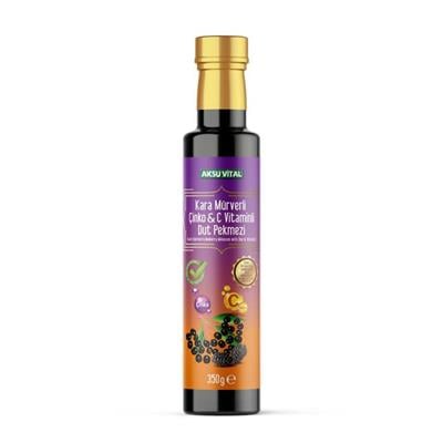 Aksu Vital Karamürverli Dut Pekmezi Çinko C Vİtaminli 350 Gr
