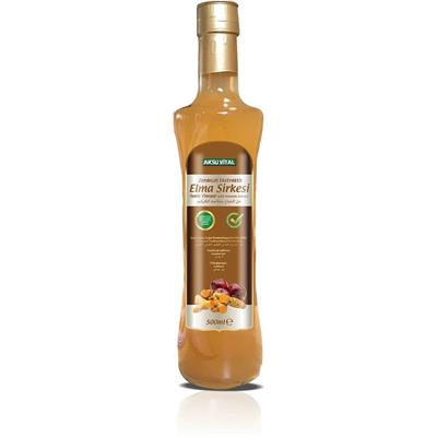 Aksu Vital Zerdeçallı Elma Sirkesi 500 ml