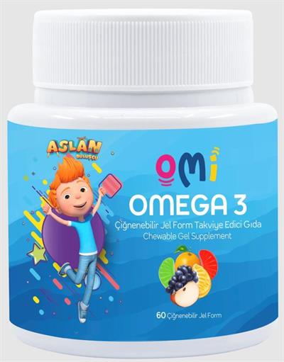 Aksuvital Omi Omega3 60'lı Çiğnenebilir Jel
