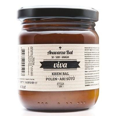 Anavarza Viva Polen Arı Sütü Krem Bal 200 gr