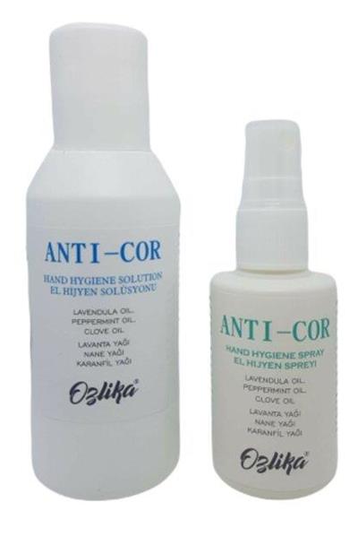 Anti-Cor Küçük Boy 100 ml El Hijyen Solüsyonu El Dezenfektanı