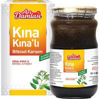 Arı Damlası Kına Kınalı Karışım 450 gr Katkısız %100 Doğal