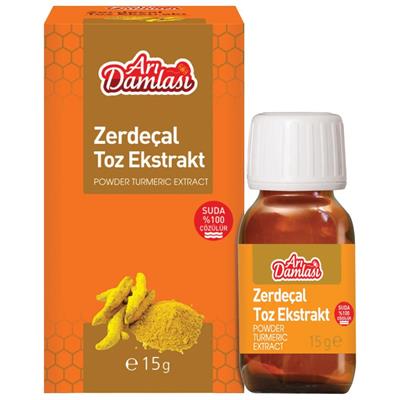 Arı Damlası Zerdeçal Toz Ekstrakt 15 gr