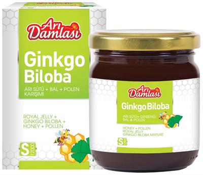 Arıdamlası Ginko Biloba Polen Arısütü Bal 230 Gr Ginkgo Biloba
