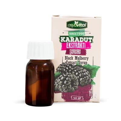 Asya Vital Karadut Şurubu 30 ml