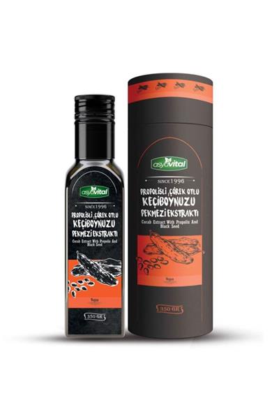 Asya Vital Propolisli Çörekotlu Keçiboynuzu Özü 350 gr