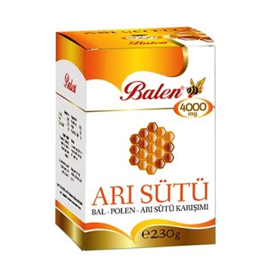 Balen Arı Sütü Bal Polen 4000 Mgr 230 gr