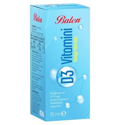 Balen D3 Vitamini 15 Ml