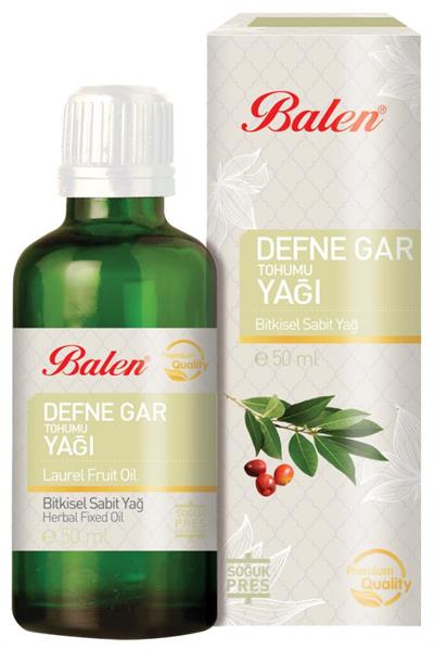 Balen Defne Gar Tohumu Yağı 50 ml Soğuk Pres