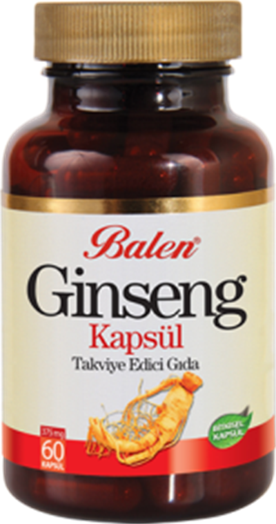 Balen Ginseng 375 mg 60 kapsül