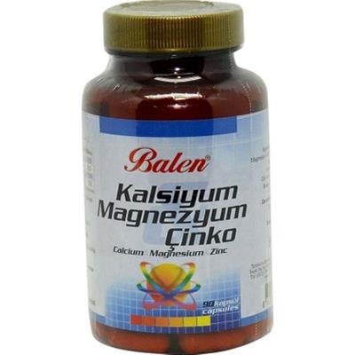Balen Kalsiyum Magnezyum Çinko 709 mg 90 kapsül