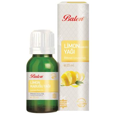 Balen Limon Kabuğu Yağı 20 ml Soğuk Pres