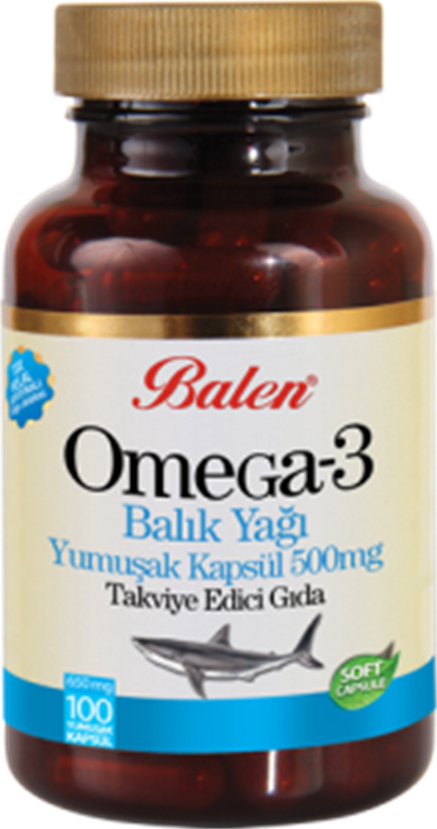 Balen Omega 3 Balık Yağı 650 mg 100 kapsül