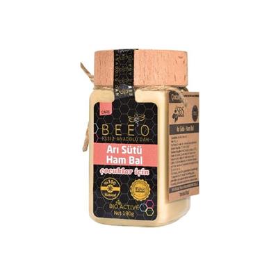 Beeo Arı Sütü Ham Bal Çocuklar İçin 190 Gr %1,5 Arı Sütü