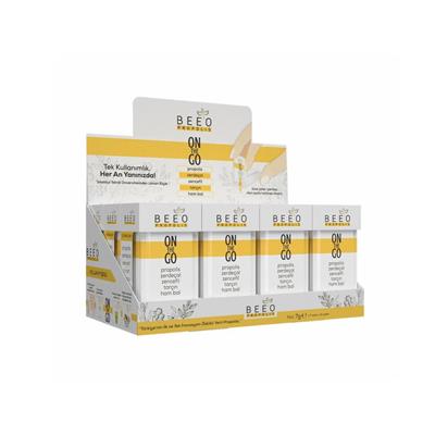 Beeo On The Go Propolis Zerdeçal Zençefil Tarçın Ham Bal 12 Paket 7 li