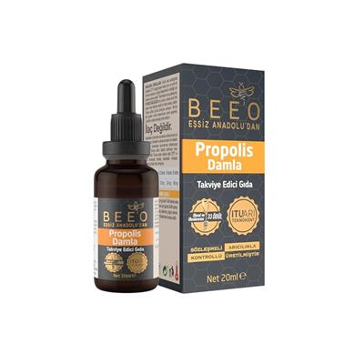 Beeo Propolis Damla 20 ml Etanolde Çözeltili