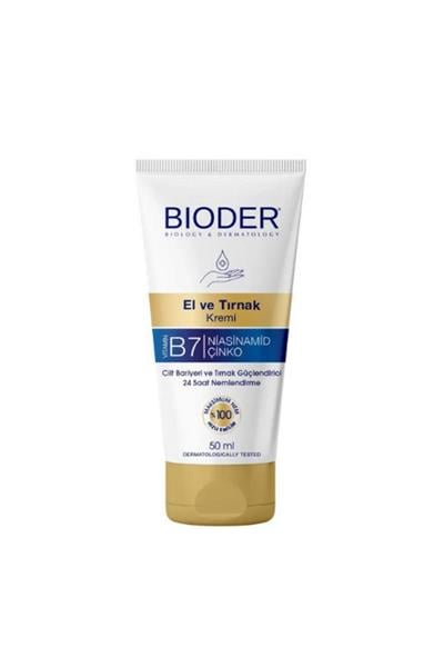 Bioder Vitamin B7 El Ve Tırnak Kremi 50 ml 