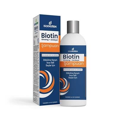Biodestek Biotin Ginseng Zerdeçal Şampuan Dökülme Karşıtı Saçlar 330 ml