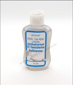 Biosoap Antibakteriyel El Temizleme Solüsyonu 50 ml