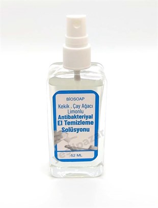 Biosoap Antibakteriyel El Temizleme Solüsyonu 52 ml Sprey