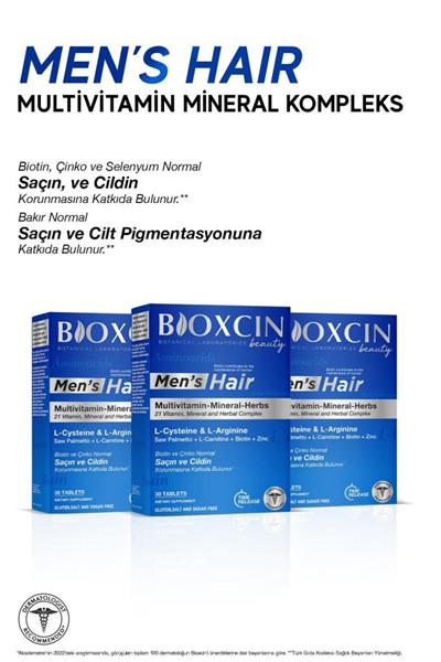 Bıoxcın Mens Hair 30 Tablet