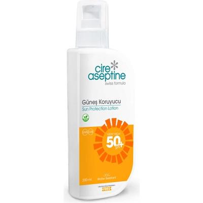 Cire Aseptine Güneş Koruyucu Losyon 50+SPF 200 ml