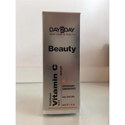 Day2Day Beauty Stabilised Vitamin C Yüzde 10 Serum 30 ml